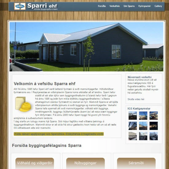 Sparri byggingafyrirtæki